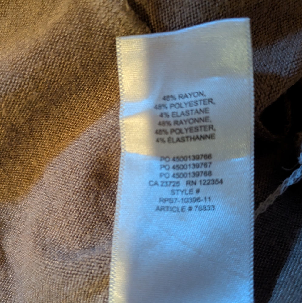 Wilfred Free Lynx Cropped Top Long Sleeve Cinched Bust - Picture 6 of 6